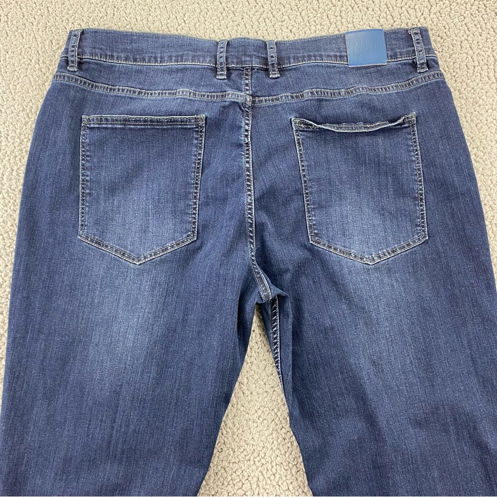 Mugsy Men's Blue Fultons Flex Denim 5-Pocket Stretch Casual Jeans  |  Size:  40 - Picture 5 of 14